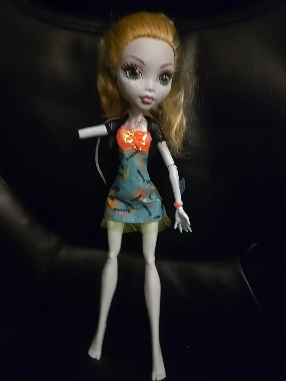 Monster High Picture Day Lagoona Blue Doll G1 Y7698 Missing Arm Parts Repair